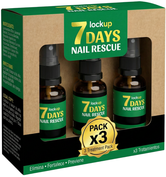 TRATAMIENTO 7 DIAS UÑAS - PACK de 3
