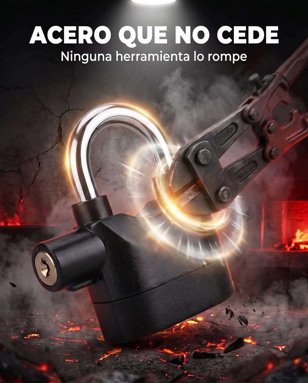 Candado con Alarma SecureAlert